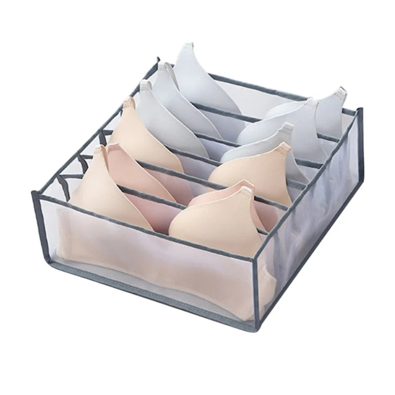 Foldable Drawer Organizer for Socks, Underwear & Closet Storage