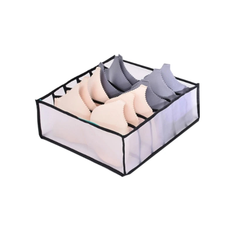 Foldable Drawer Organizer for Socks, Underwear & Closet Storage