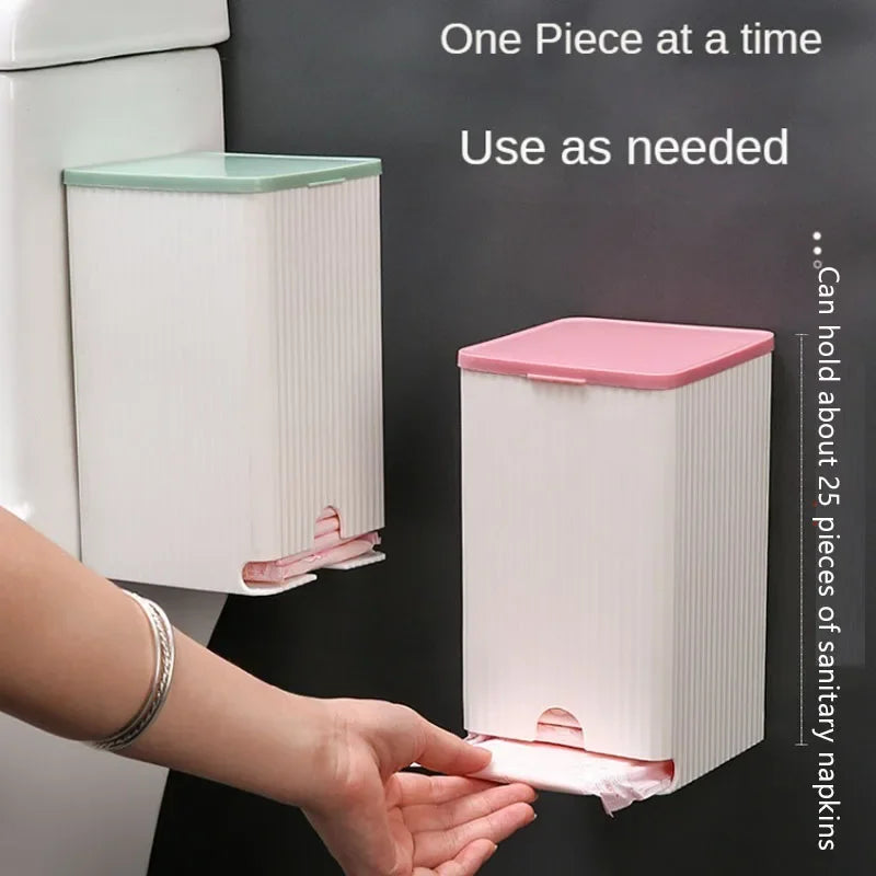 Wall-Mounted Waterproof Storage Box – Dustproof Organizer for Bathroom or Crafts
