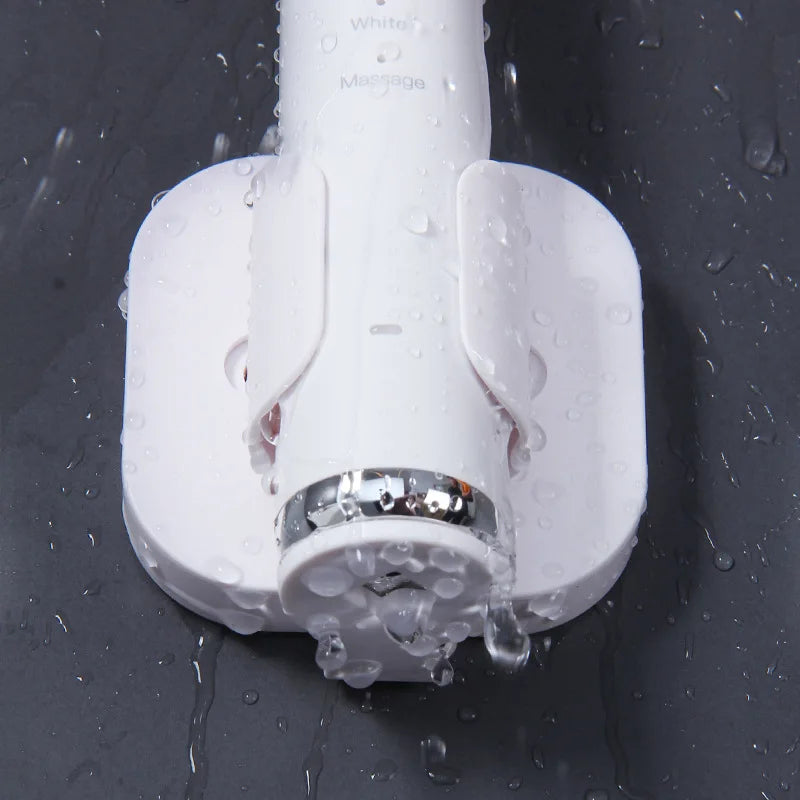 Wall-Mounted Electric Toothbrush Holder – Telescopic Gravity-Sensing Storage for Couples