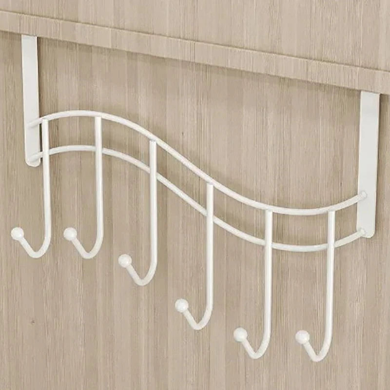 Heart-Shaped Punch-Free Wall Hook – Door & Bedroom Hanging Organizer