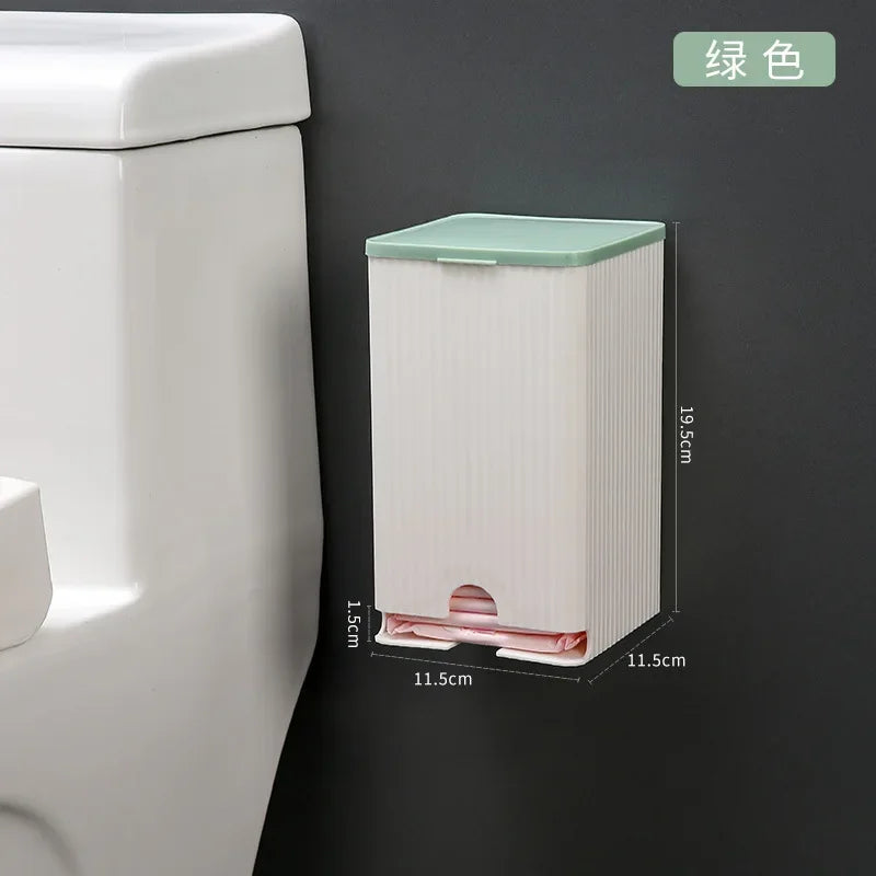 Wall-Mounted Waterproof Storage Box – Dustproof Organizer for Bathroom or Crafts