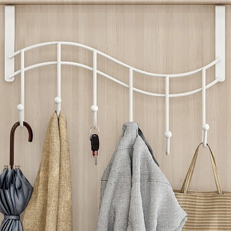 Heart-Shaped Punch-Free Wall Hook – Door & Bedroom Hanging Organizer