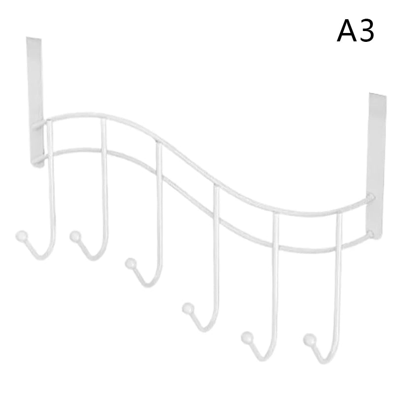 Heart-Shaped Punch-Free Wall Hook – Door & Bedroom Hanging Organizer