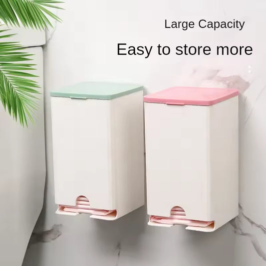 Wall-Mounted Waterproof Storage Box – Dustproof Organizer for Bathroom or Crafts
