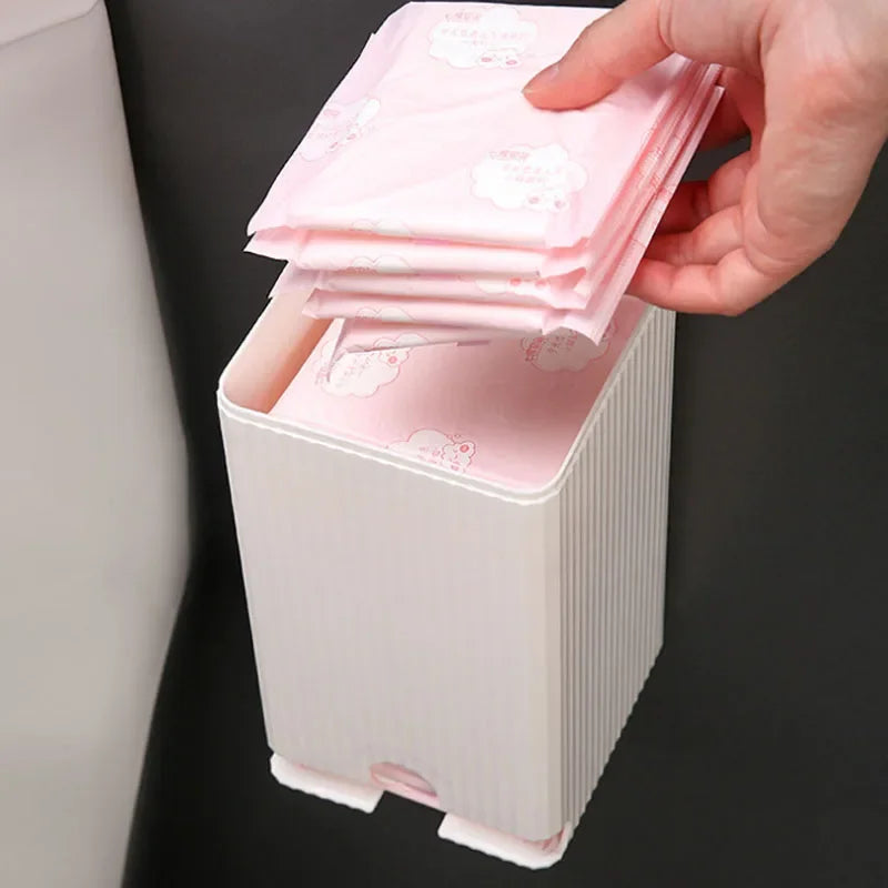 Wall-Mounted Waterproof Storage Box – Dustproof Organizer for Bathroom or Crafts