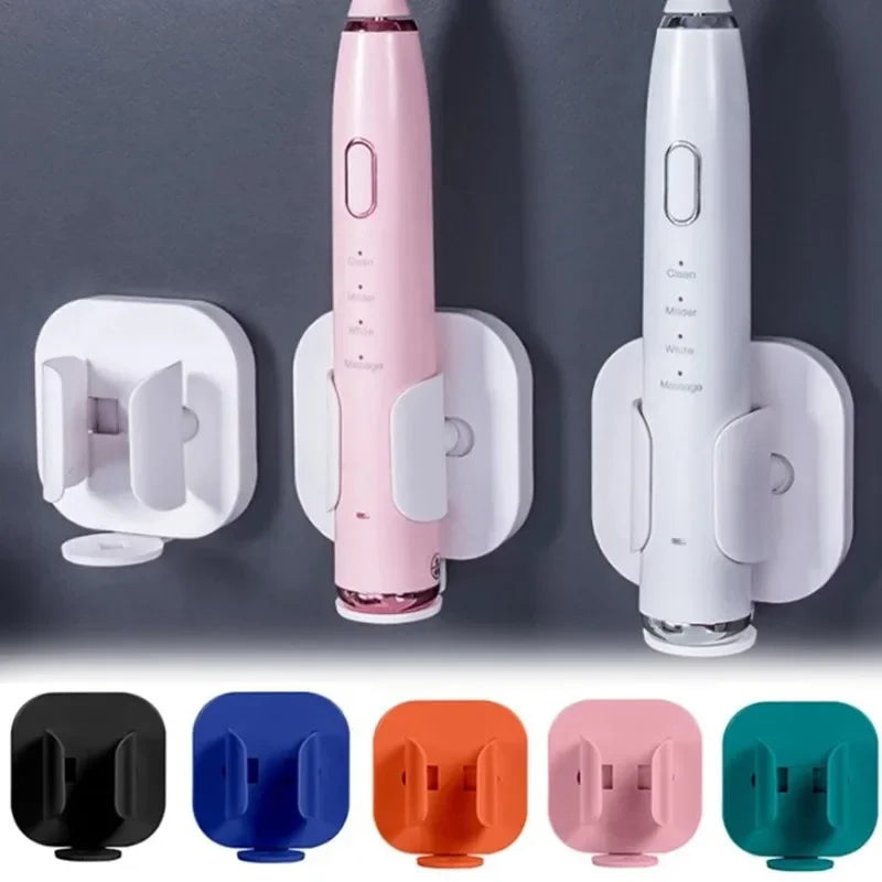 Wall-Mounted Electric Toothbrush Holder – Telescopic Gravity-Sensing Storage for Couples